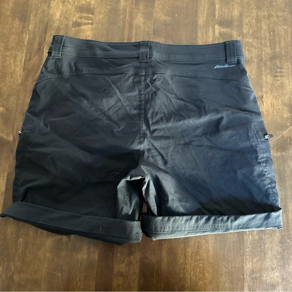 New Eddie Bauer Shorts 6 Black Guide Pro First Ascent Water Repellent UPF - Picture 6 of 7